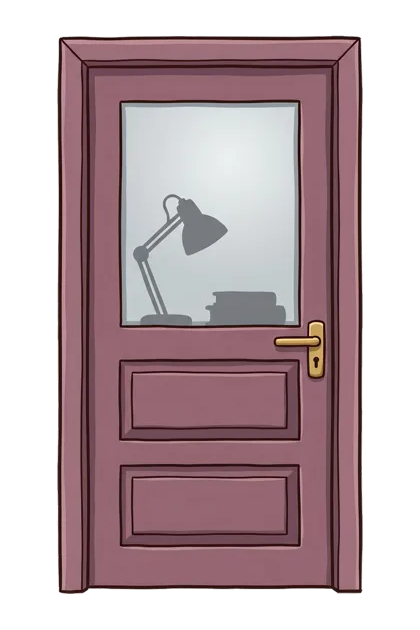 The Focus room door