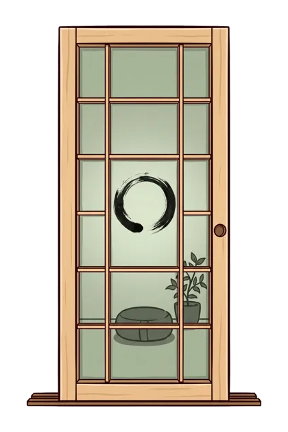 The Mindfulness room door