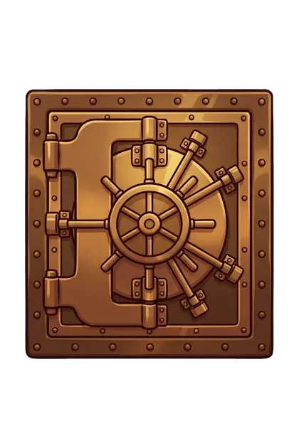 The Money room door